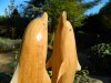 Wooden Dolphin Fish Carving - Dancing Dolphins - 30cm