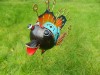 Hanging Metal Fish Ornament Tea light/Candle Holder - Tropical Fish Black Face