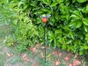 Garden Stake Ornament 100CM -  Robin In Love Heart