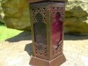 Moroccan Lanterns - Large Standing Purple/Pink