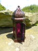 Moroccan Lanterns - Large Standing Purple/Pink