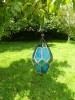 Moroccan Lanterns - Large Hanging Pendent Green/Blue