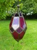 Moroccan Lanterns - Large Hanging Pendent Purple/Pink