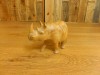 Wooden Rhinoceros Rhino Carving - Hand Carved Rhino Carving - 15cm