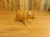 Wooden Rhinoceros Rhino Carving - Hand Carved Rhino Carving - 15cm