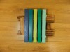 Wooden Folding Table Shabby Chic Furniture - Collapsible Rectangle table - Green