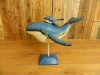 Hand Carved Wooden Whale - Mother and Baby