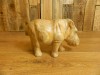 Wooden Hippo Carving 20cm