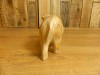 Wooden Hippo Carving 20cm