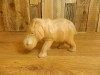 Wooden Hippo Carving 20cm