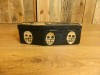 Wooden Pirate Trinket Box Coffin Shaped