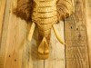 Wooden Elephant Carving - Wall Elephant head 10''