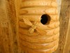 Wooden Bird House Nest Box - Flat Bee Hive