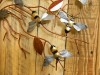 Metal Bee Tree - Metallic Bees