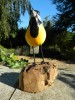 Wooden Painted Bird -  Great Tit