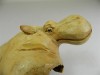 Wooden Hippo Carving In Parasite Wood