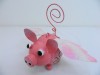 Metal Hanging Animal Tealight Holder - Flying Pig