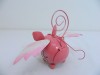 Metal Hanging Animal Tealight Holder - Flying Pig