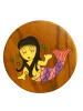 Childrens Wooden Stool - Mermaid