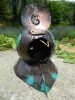 Metal Snail Tea Light Holder Garden Lantern Ornament - Snail