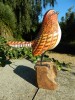 Wooden Painted Bird - Wren