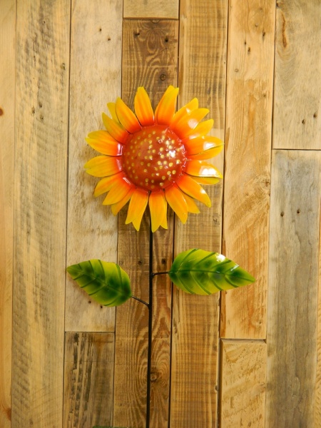 Metal Sunflower - Single Flower